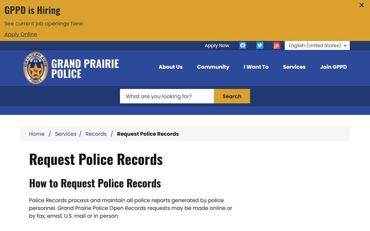 Grand Prairie Jail Mugshots