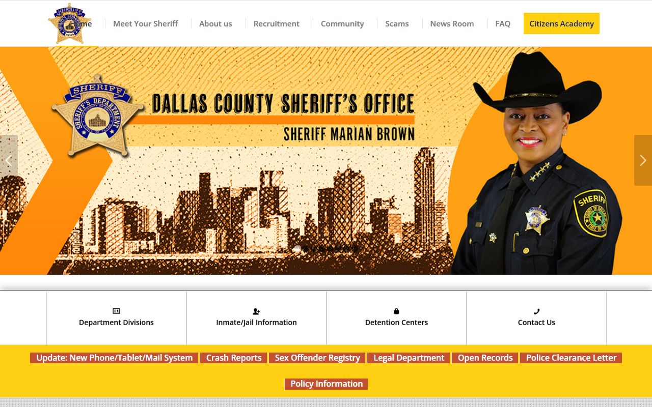 Dallas County Jail Mugshots - Dallas County Sheriff
