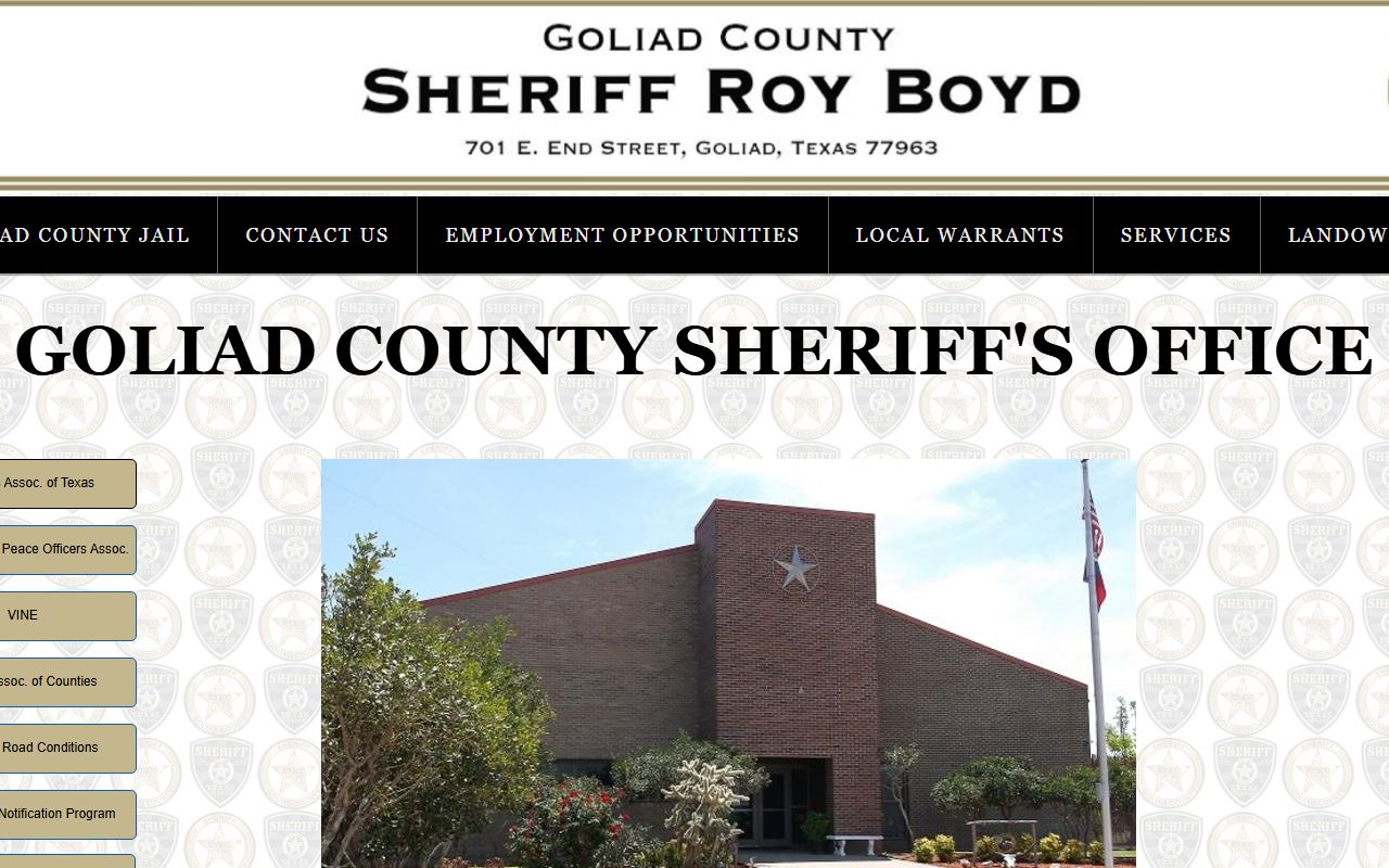 Goliad County Jail Mugshots