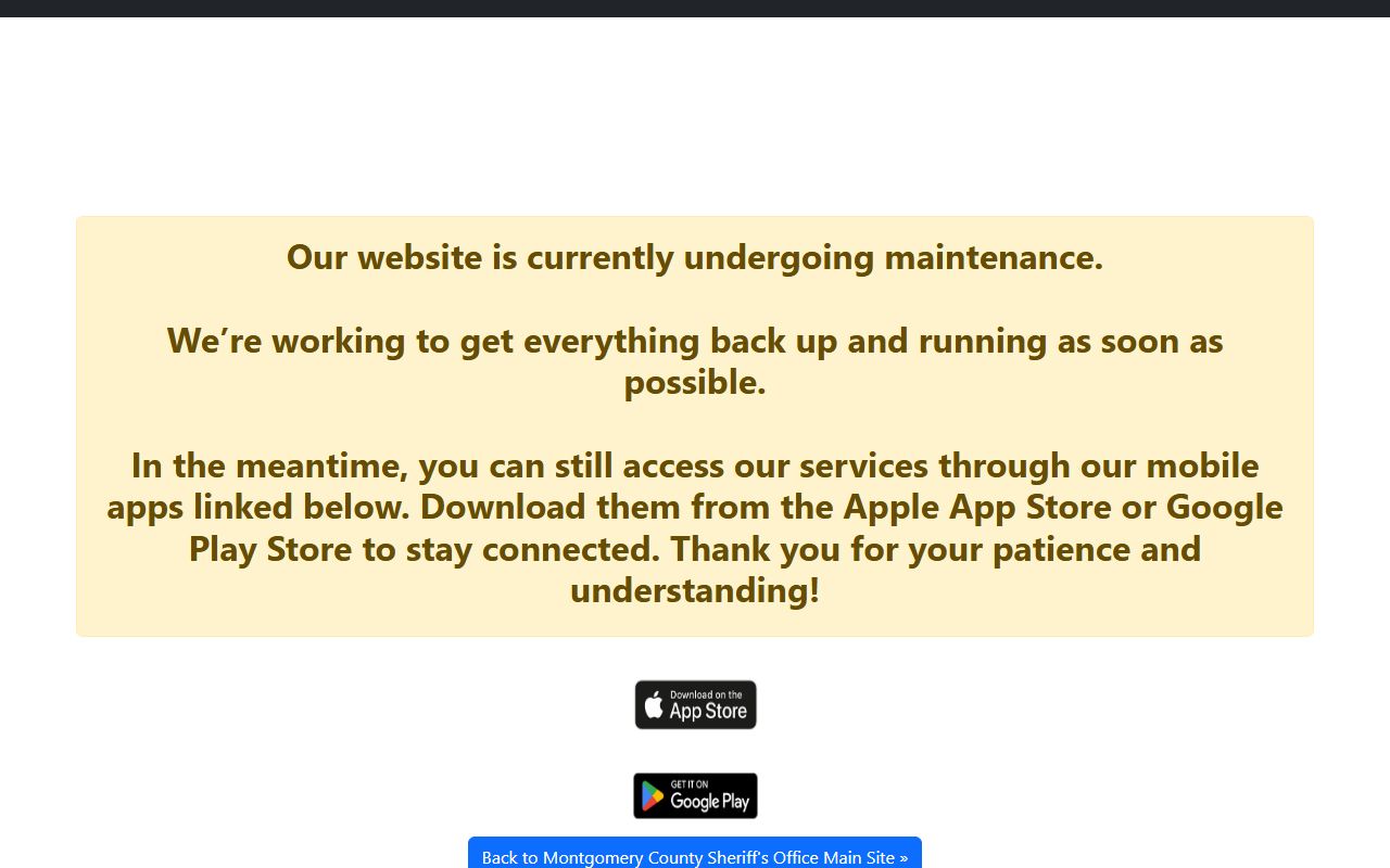 Montgomery County Jail Mugshots