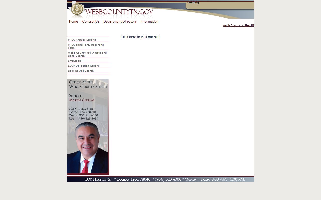 Webb County Jail Mugshots